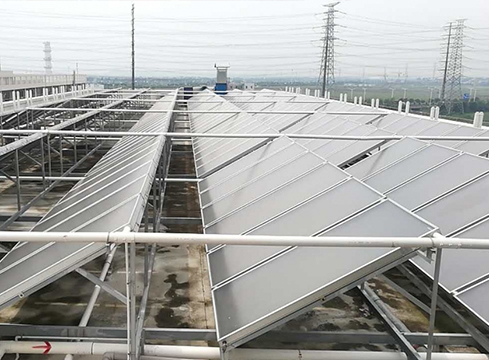 电子游戏888集团网站热能科技（杏坛）员工宿舍楼太阳能热水工程